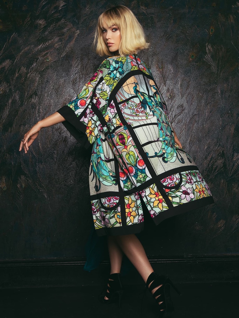 Blackmilk Glass Garden robe